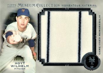 2013 Topps Museum Collection - Momentous Material Jumbo Relics #MMJR-HW Hoyt Wilhelm Front