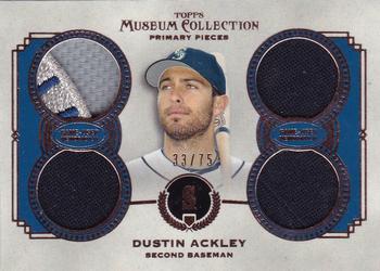 2013 Topps Museum Collection - Primary Pieces Quad Relics Copper #PPQR-DA Dustin Ackley Front