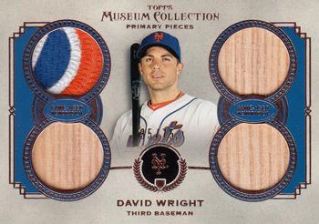2013 Topps Museum Collection - Primary Pieces Quad Relics Copper #PPQR-DW David Wright Front