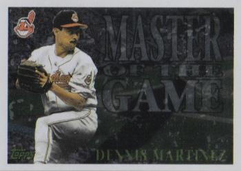 1996 Topps - Master of the Game #MG2 Dennis Martinez Front