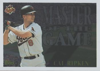 1996 Topps - Master of the Game #MG9 Cal Ripken Front