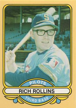 1983 Galasso 1969 Seattle Pilots #16 Rich Rollins Front