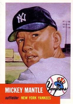 1996 Topps - Mickey Mantle Sweepstakes Entries #NNO Mickey Mantle Front