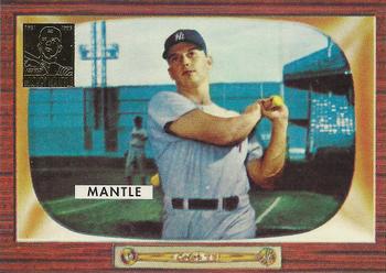 1996 Topps - Mickey Mantle Commemorative Reprints #5 Mickey Mantle Front