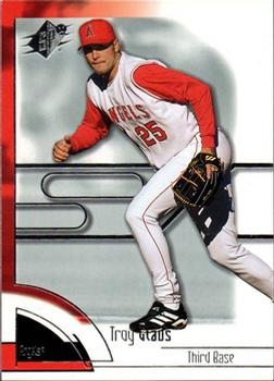 2002 SPx #1 Troy Glaus Front