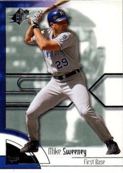 2002 SPx #27 Mike Sweeney Front
