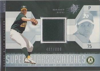 2002 SPx #164 Barry Zito Front