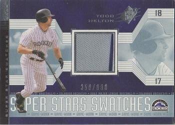 2002 SPx #187 Todd Helton Front