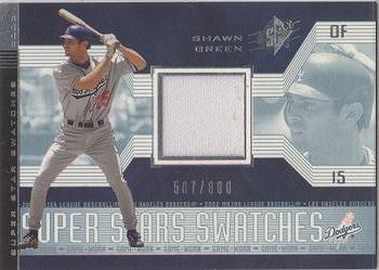2002 SPx #188 Shawn Green Front