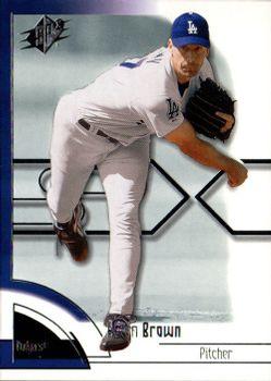 2002 SPx #63 Kevin Brown Front