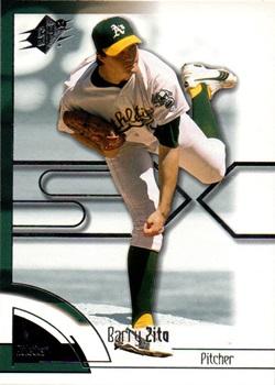 2002 SPx #6 Barry Zito Front