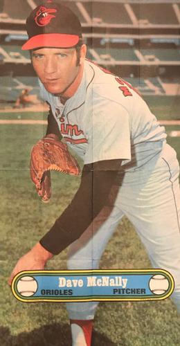 1972 Topps Posters #1 Dave McNally Front
