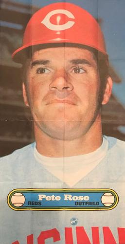 1972 Topps Posters #11 Pete Rose Front