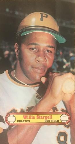 1972 Topps Posters #15 Willie Stargell Front