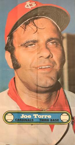 1972 Topps Posters #16 Joe Torre Front