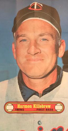 1972 Topps Posters #20 Harmon Killebrew Front