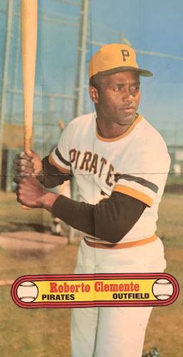 1972 Topps Posters #23 Roberto Clemente Front