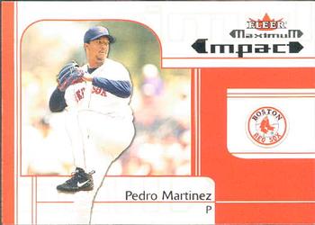 2002 Fleer Maximum #264 Pedro Martinez Front