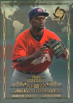 2013 Topps Tribute WBC #70 Jimmy Rollins Front