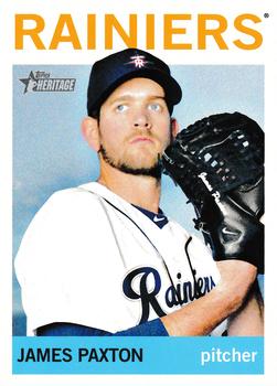2013 Topps Heritage Minor League #130 James Paxton Front