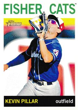 2013 Topps Heritage Minor League #143 Kevin Pillar Front