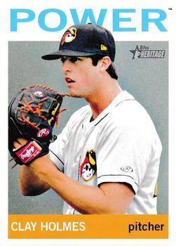 2013 Topps Heritage Minor League #184 Clay Holmes Front