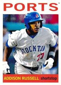 2013 Topps Heritage Minor League #203 Addison Russell Front