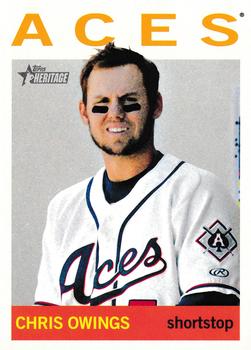 2013 Topps Heritage Minor League #209 Chris Owings Front