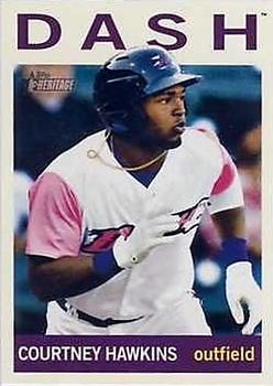 2013 Topps Heritage Minor League #213 Courtney Hawkins Front