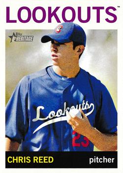 2013 Topps Heritage Minor League #215 Chris Reed Front