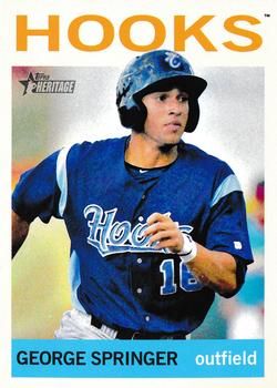 2013 Topps Heritage Minor League #225 George Springer Front