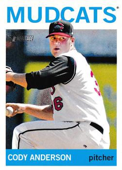 2013 Topps Heritage Minor League #37 Cody Anderson Front