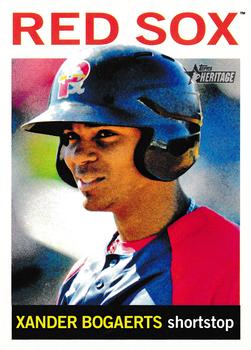 2013 Topps Heritage Minor League #50 Xander Bogaerts Front