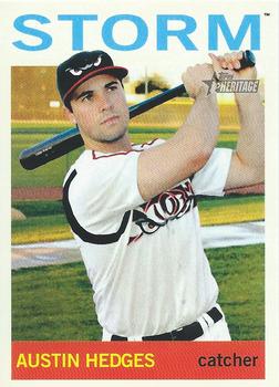 2013 Topps Heritage Minor League #220 Austin Hedges Front