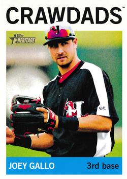 2013 Topps Heritage Minor League #62 Joey Gallo Front