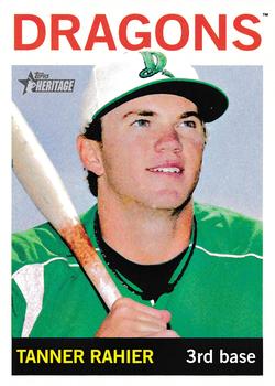 2013 Topps Heritage Minor League #68 Tanner Rahier Front