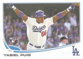 2013 Topps Update #US250 Yasiel Puig Front
