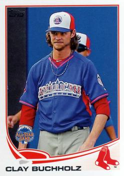 2013 Topps Update #US63 Clay Buchholz Front