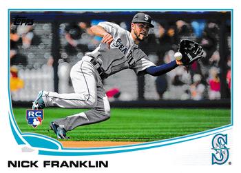 2013 Topps Update #US68 Nick Franklin Front