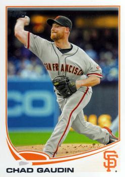 2013 Topps Update #US86 Chad Gaudin Front