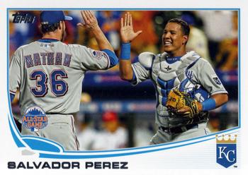 2013 Topps Update #US98 Salvador Perez Front