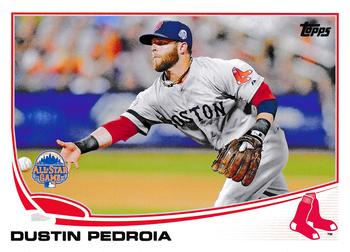 2013 Topps Update #US114 Dustin Pedroia Front