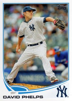 2013 Topps Update #US127 David Phelps Front