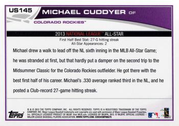 2013 Topps Update #US145 Michael Cuddyer Back