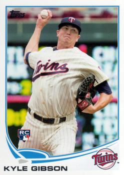 2013 Topps Update #US154 Kyle Gibson Front