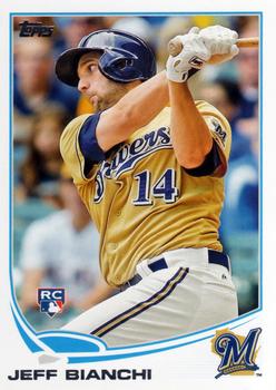2013 Topps Update #US183 Jeff Bianchi Front