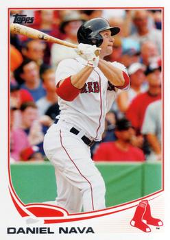 2013 Topps Update #US185 Daniel Nava Front