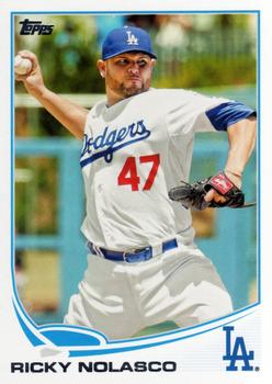2013 Topps Update #US191 Ricky Nolasco Front
