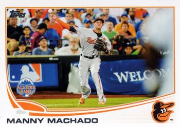 2013 Topps Update #US216 Manny Machado Front
