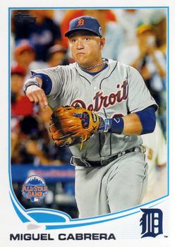 2013 Topps Update #US218 Miguel Cabrera Front